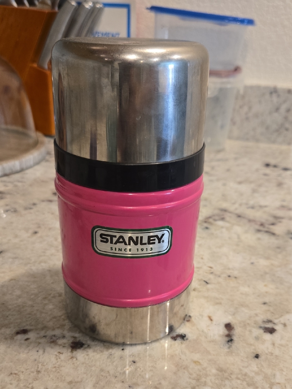 Stanley Pink and Stainless Steel Food Container